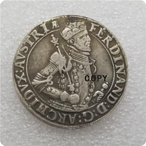 Austria Ferdinant II 1595 Holy Roman Empire Taler Coin Medal Copy Coin-replica coins medal coins collectibles