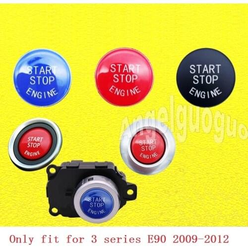 Car styling For BMW 3 Series E90 2009-2012 Car Engine Start Stop Switch Button Replace Cover