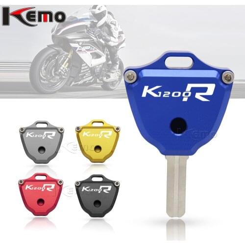 Motorcycle Key Cover For BMW K1200R K1200 R CNC Aluminum Creative Keys Case Shell Embryo Key Cover Key shell protection Cover