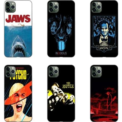 Classic Horror Posters Phone Case Cover Sotf Tpu Black For Iphone 12 Mini 11pro Max Se2020 6 6s 7 8 Plus 5s 5 X XS XR Xsmax