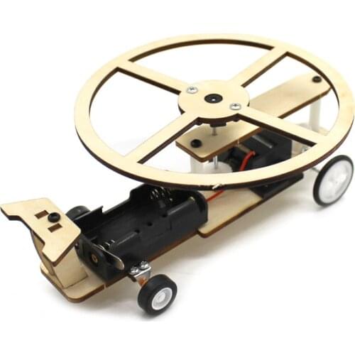 DIY Steam Electric Power Helicopter Model Kit For Kids Physical Science Experiments Toy Set Preschool Intelligence Educational