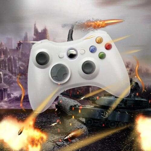 K ISHAKO Free shipping USB Wired Gamepad For Xbox 360 Wired Controller Wired Joystick or Xbox 360 Wired Controller