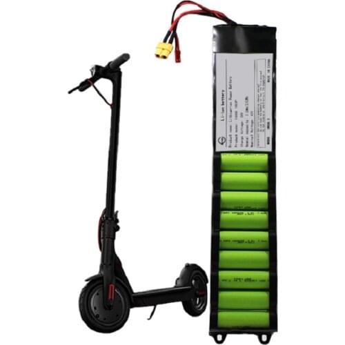 Lithium battery pack 36V 7.5Ah 6Ah 18650 cells 10S3P with BMS for electric scooter battery