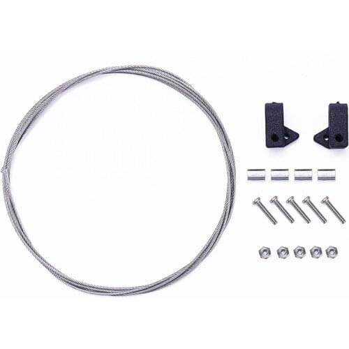 Modified Steel Rope Kit Decoration Accessories for Traxxas TRX4 2021 Ford Bronco 1/10 RC Cawler Car Upgrade Parts