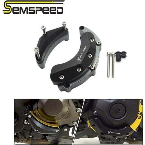 MT-09 Left Right Engine Case Slider Crash Protector For YAMAHA MT09 MT 09 2014-2018 2019 2020 2017 2016 Motorcycle Guard Cover