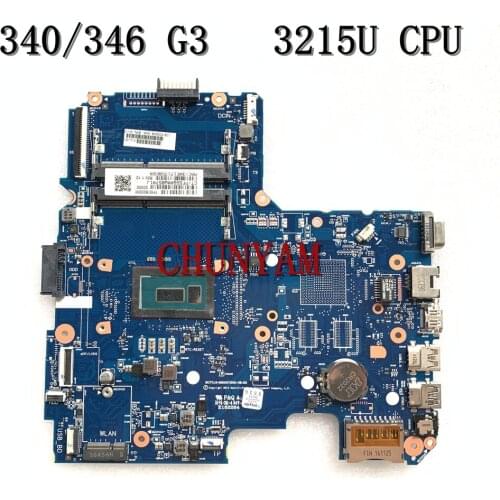 FOR HP 340 346 G3 Laptop Motherboard 6050A2730001 845202-601 3215U CPU Mainboard 100% tested