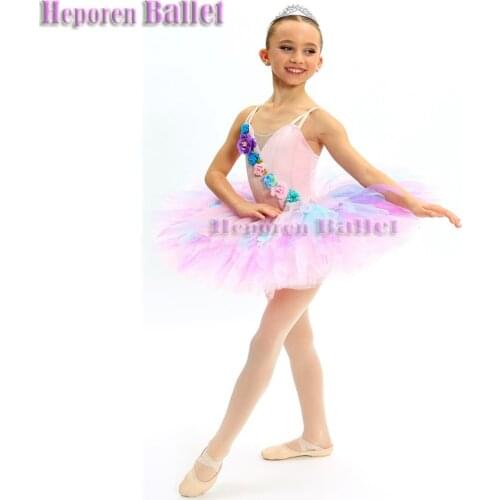 New Ballet Flower Festival Pirate Garden Dance Performance Costume Customization For Adults And Children Nine-layer Gauze Skirt
