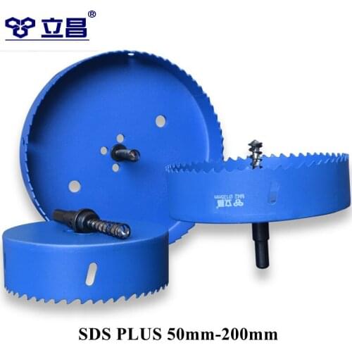 LICHANG Hole Saw Max Plus Woodworking Tools and Accessories Drill Bit Parts Material M42 Bimetal for Carpentry Stainless Steel