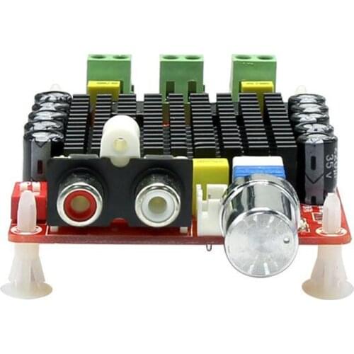 High Power Digital Power Amplifier Board Signal Generator Module 2*100W Car Amplifier Car DC Audio 14-34V Amplifier