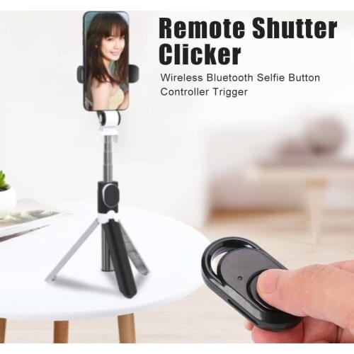 Remote Shutter Excellent ABS Clicker Wireless Bluetooth Selfie Button Controller Trigger Suitable for Android IOS Devices