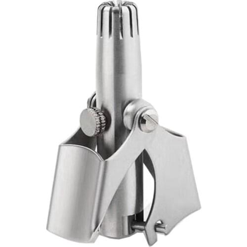 Manual Nose Hair Trimmer Ear Portable Vibrissa Razor Manual Echinothrix Cutter Nasal Shaver Hair removal Washable Scissors