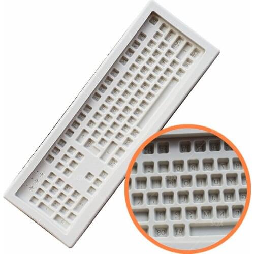 3D Keyboard Letter Fondant Cake Baking Molds,Moule Silicone,Cake Decorating Tools Pastry Tools MR24