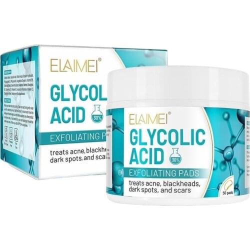 50pcs Salicylic Acid Cotton Tablets Oil Control Acne Pad Fades Acne Shrink Pores Wet Mask Not Irritating Skin Care Products