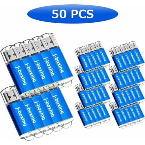 J-boxing 8GB 50PCS/LOT USB Pendrive 4GB Flash Memory Stick 16GB 2GB 1GB Jump Drive Data Storage 32GB usb flash with cap Blue