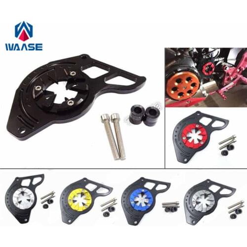 Waase For Honda Grom MSX125 MSX 125SF 2013 2014 2015 2016 2017 2018 2019 Front Sprocket Chain Guard Cover Left Side Engine