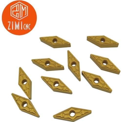 10pcs VNMG160408- TM LF9011 carbide insert CNC lathe cutting tool turning tool lathe appliance continuous cutting insert