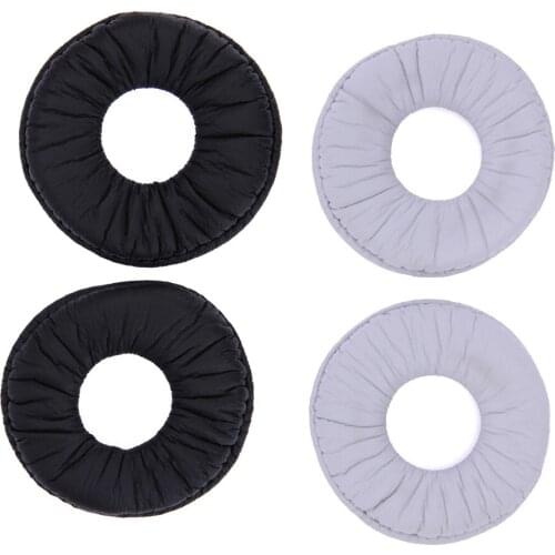 2Pcs 70mm Soft Foam Leather Replacement Ear Pads Cushion For Sony MDR-ZX100 ZX300 V150 V300 Headphones Headset Earpads