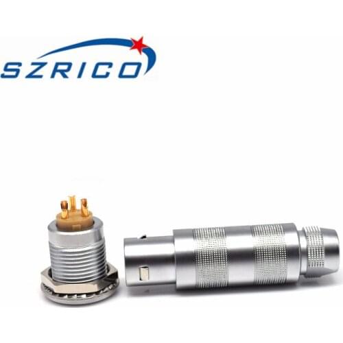 2S 2 3 4 5 pins Half moon push pull Electrical connector