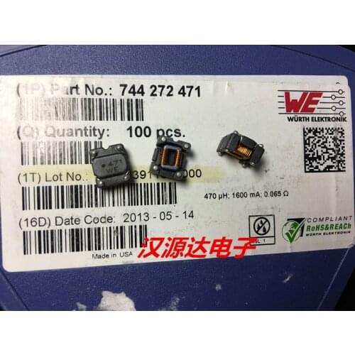 744272471 2X470UH 1.6A 80V 10*8.7*6.5MM