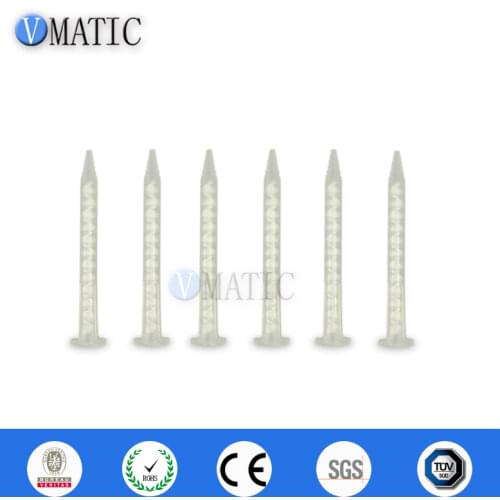 Free Shipping MA6.3-12S Resin AB Glue Static Mixer Mixing Tube Mixing Nozzle For Two Component Liquid Mixing Machine AB Glue Gun