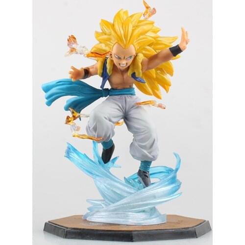 16cm Anime Dragon Ball Z Super Saiyan 3 Gotenks Action Figure Brinquedos ZERO Dragonball Figurine Collectible Model Toys