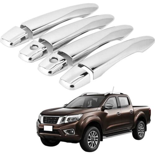 Car mirror protect auto mirror accessories Car Door Handle Cover Trim Fit for Nissan Navara NP300 Frontier 2015‑ 2019