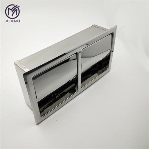 Stainless Steel SUS304 Chrome Polish Wall Mounted Bathroom Mount Paper Towel Holder