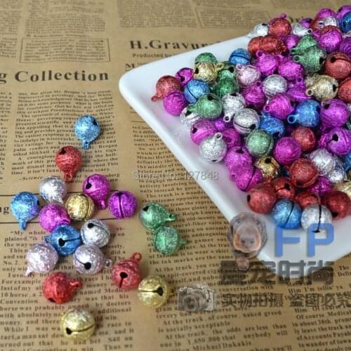 Pet dogs and cats bell 12MM independent paint color into wholesale 100pcs/lot