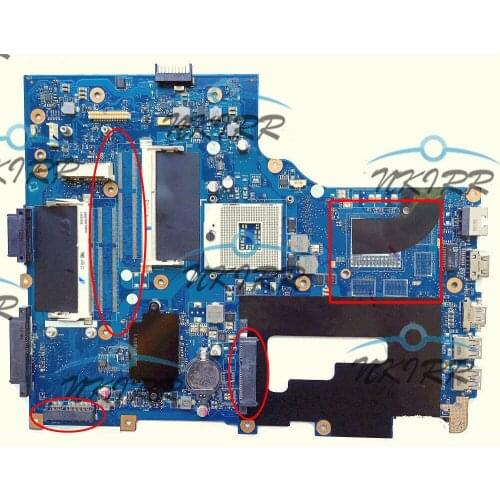 VA70/VG70 Rev:2.1 NB.RYR11.001 NBRYR11001 UMA DDR3 MotherBoard for Acer Aspire E1-731 E1-771 V3-771 v3-771g TravelMate P273-M