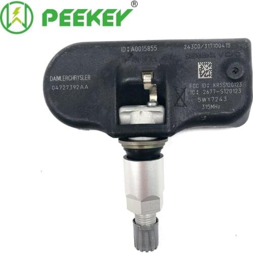 PEEKEY 4PCS TPMS Tire Pressure Sensors TPMS for Chrysler Pacifica 5127335AF 5127335AB 5127335AC 04727392AD