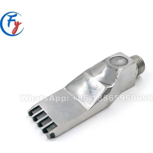 Ss 1/4" 971 windjet air blowing-off flat jet nozzle, Ss 1/4" 971 compressed flat air nozzle, ss windjet air blowing nozzle