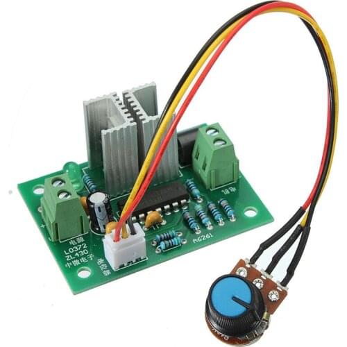 12V-36V 3A DC Motor Speed Regulator Controller Switch Control PWM HHO RC