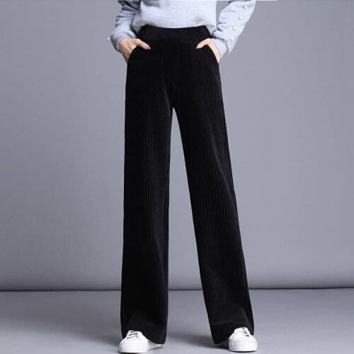 SOUGEN Women's Wide Trousers