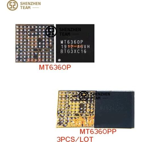 SZteam 3PCS PMIC MT6360P MT6360PP MT6360MP MT6360 Power IC For XIAOMI REDMI NOTE 8 PRO OPPO RENO Integrated Circuits Repair