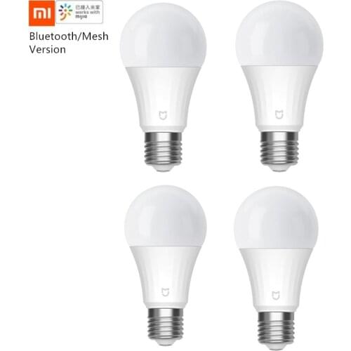 Xiaomi Mijia LED Smart Bulb 5W Bluetooth Mesh Version Controlled By Voice 2700-6500K Adjusted Color temperature Smart LED Light