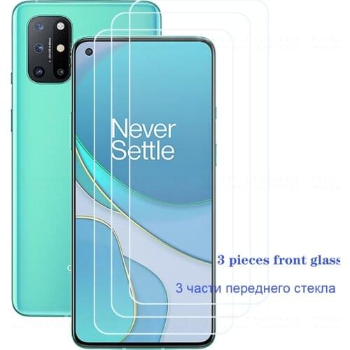 3pcs/lot Glass screen protectors For OnePlus 8T Tempered Glass For oneplus 8T 8 T T8 Protective Glass On OnePlus8T film 6.55