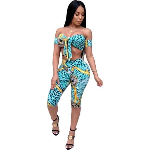 Womens Bodycon 2 Pieces Outfit Spaghetti Strap Crop Tank Top Shorts Pants