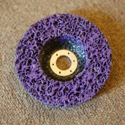 1Pcs Stainless Steel Abrasive Disc Polishing Disc Wheel Paint Rust Removal Clean For Angle Grinder Polishing Brush