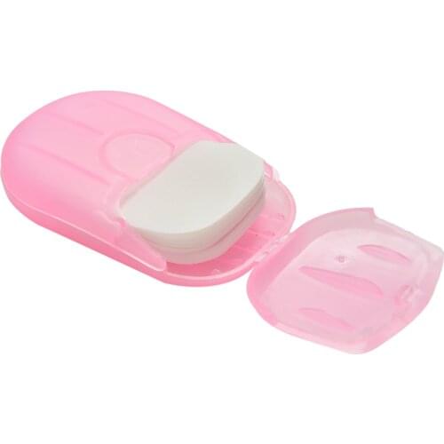 1 X Bath Body Soaps Travel Portable Fragrant Flower Petal Soap Piece