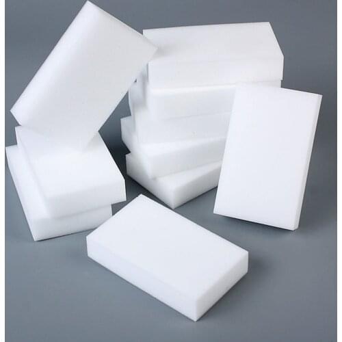 100pcs White Magic Sponge Cleaner Eraser Multi-functional cleaning tool Sponge for Kitchen Bathroom Cleaning