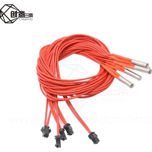 3D printer Makerb / Reprap / Mendel heating tube Reprap 1m 24V 40W simple replacement HotEnd J head 6 * 20mm for Ender5