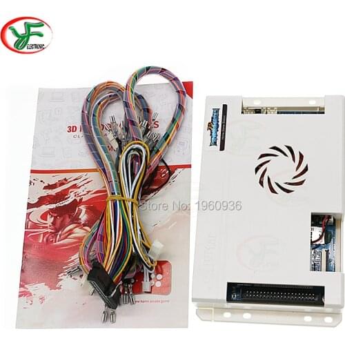 Arcade Game 3D Pandora 2200 in 1 PCB Multi Game Board console Motherboard with jamma wiring cable Support VGA HDMI