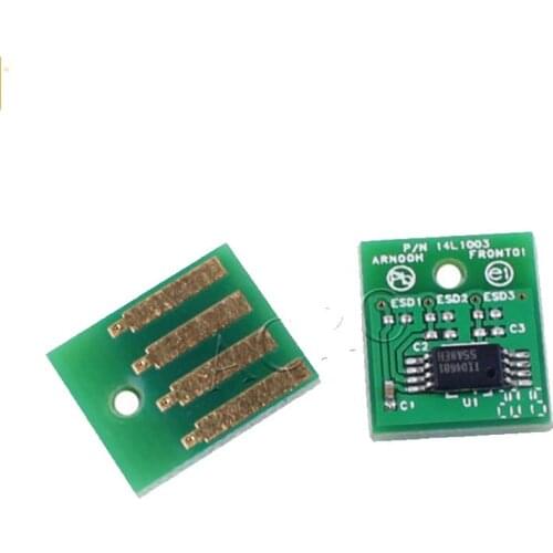 Free shipping 2 pcs 16K 24B6712 Toner chip for Lexmark M1145 XM1145 laser printer toner cartridge refill