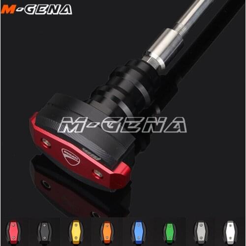 CNC Motorcycle Pad Side Shield Protector Frame Slider Crash Engine Guard protection For Monster 696 795 796 1000 All Year