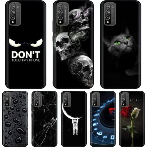 Phone Back Cases for Xiaomi Poco M3 Case 6.53" Soft Silicon TPU Cover for Poco M3 Cover Xiaomi Poco M3 PocoM3 M 3 Phone Cover