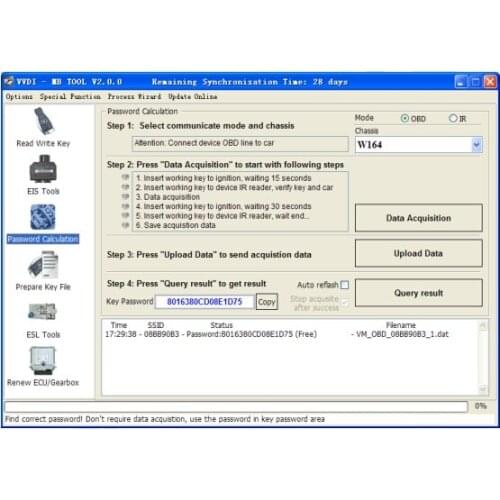 For VVDI MB BGA TOOL for BENZ Password Calculation Token