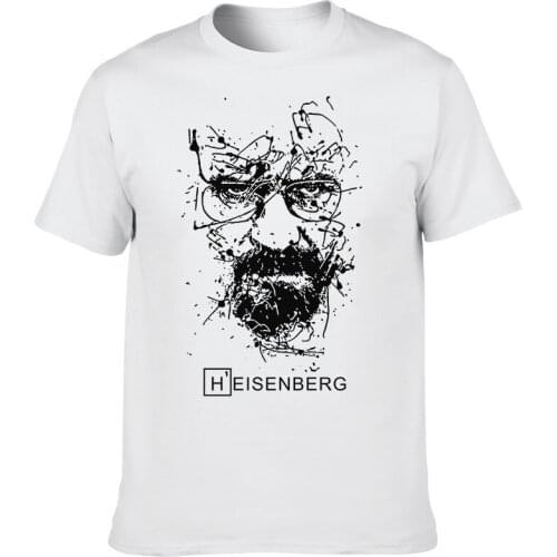 Breaking Bad Heisenberg T-Shirts Popular TV Series Print Men Women Streetwear Fashion T Shirt 100% Cotton High Quality Tees Tops