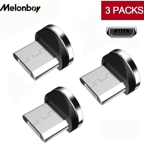 Round Dots Magnetic Charging Cable plugs Type C Micro USB C Magnet Plugs Adapter for Magnetic USB Cable Magnet Charger No Cables