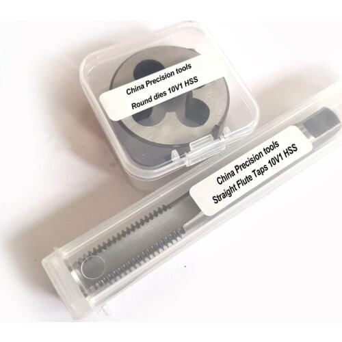 2pcs Schrader Tyre Valve Thread tap and Die set 5V1 6V1 8V1 10V1 12V1 Tire valves taps Dies 5V1-36 6V1-32 8V1-32 10V1-24 12V1-26