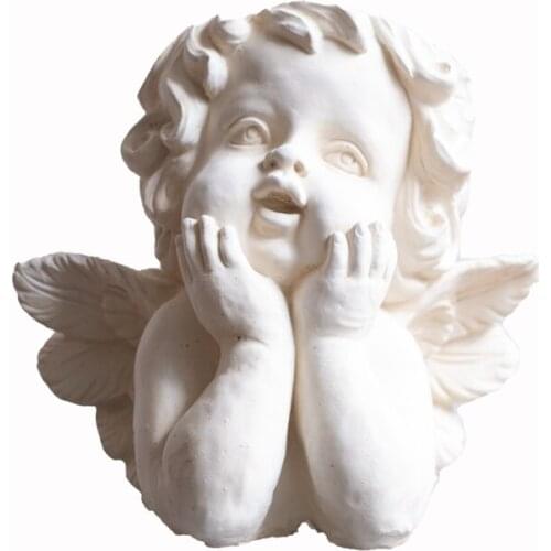 European-Style A Cute Vintage Resin Flower Arrangement Plant Flowerpot Garden Balcony Flower Pot Vase